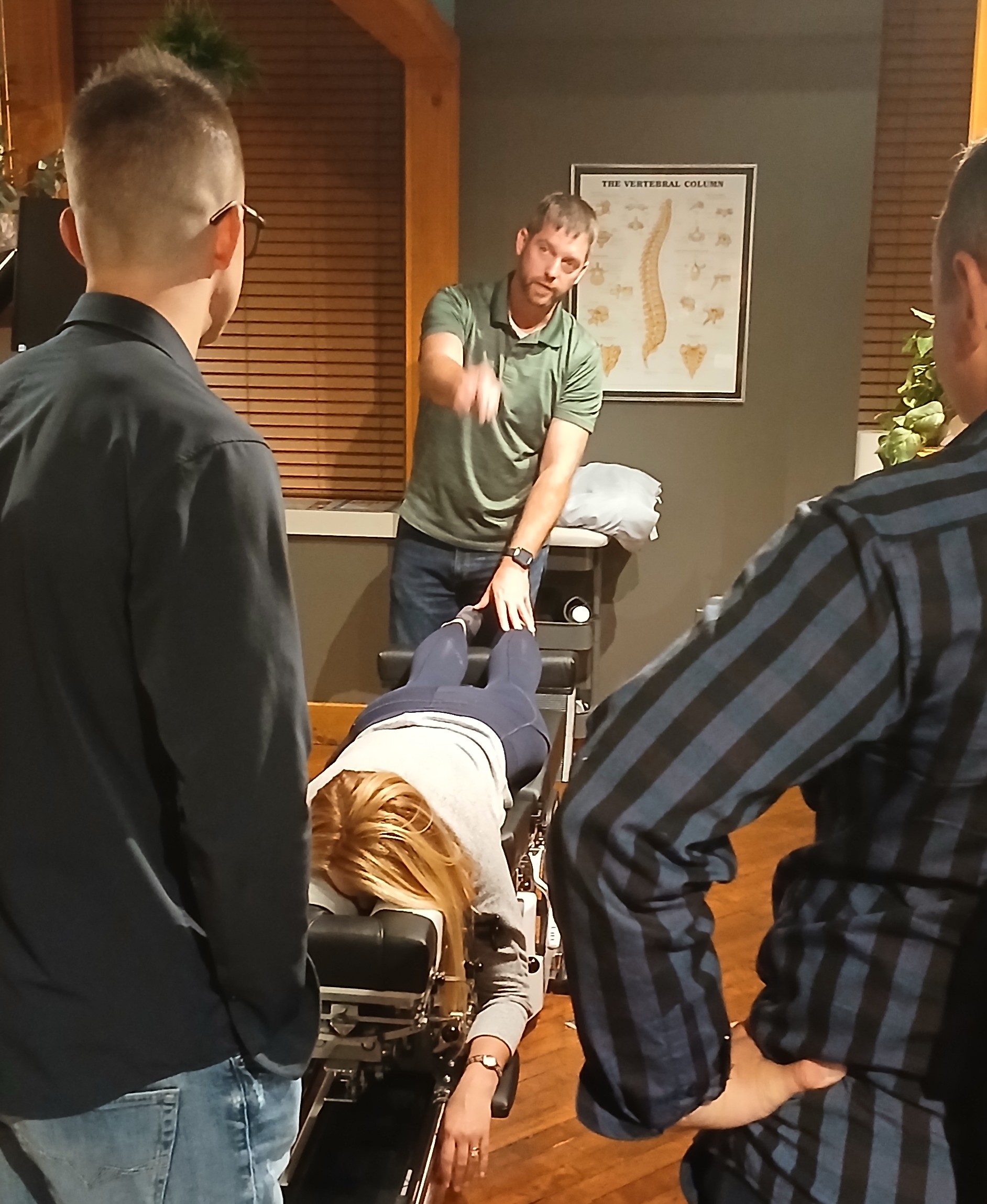 Adjusting Sept 2025 Chiropractors applying the concepts discussed at the September Showcase